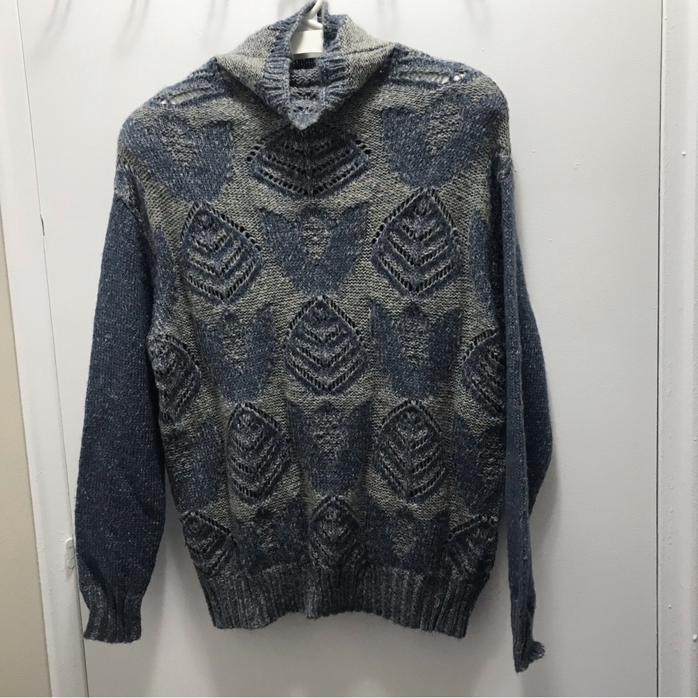 Anthropologie Folk by Hansel from Basel mohair blend knit sweater oversi… - Picture 2 of 10